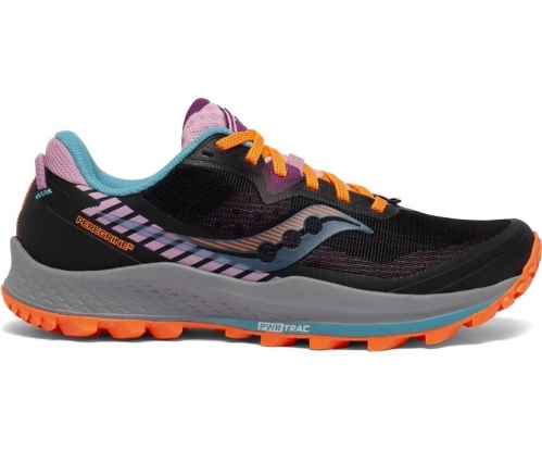 Tenis Saucony Peregrine 11 Mujer Zapatillas Trail Running Future / Neon México MX-546-KH
